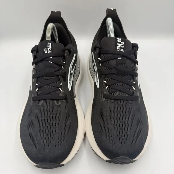 Brooks Glycerin GTS 22 Women's Size 9 Wide Black White Running Shoes Sneakers - Picture 4 of 7